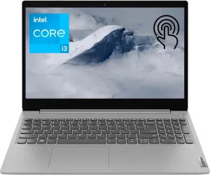 Lenovo Ideapad 3 Laptop, 15.6" HD Touchscreen Display, 11th Gen Intel Core i3-1115G4 Processor, 12GB DDR4 RAM, 512GB PCIe SSD, Bluebooth, Webcam, Wi-Fi, HDMI, Windows 11 Home, Grey
