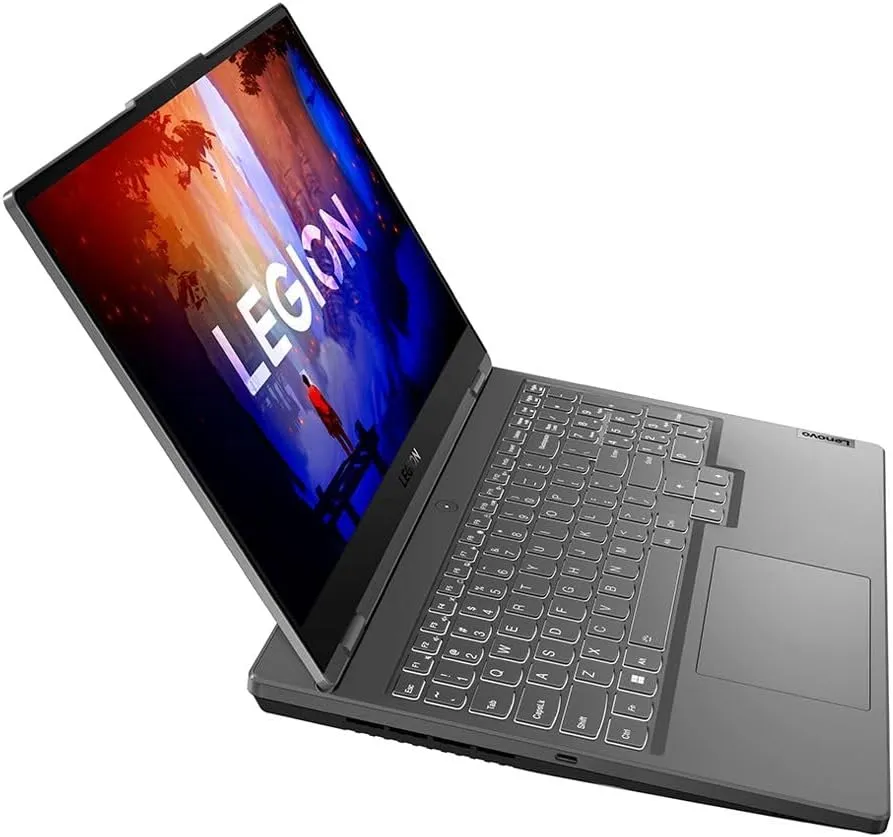 Lenovo Legion Slim 5 Gaming Laptop Windows 11 Pro, 15.6" 144Hz FHD, AMD Ryzen 7 7840HS (Beat Intel i7 13700H), 64 GB LPDDR5 RAM, 2 TB SSD, GeForce RTX 4060, Backlit KB, MS Office Lifetime License