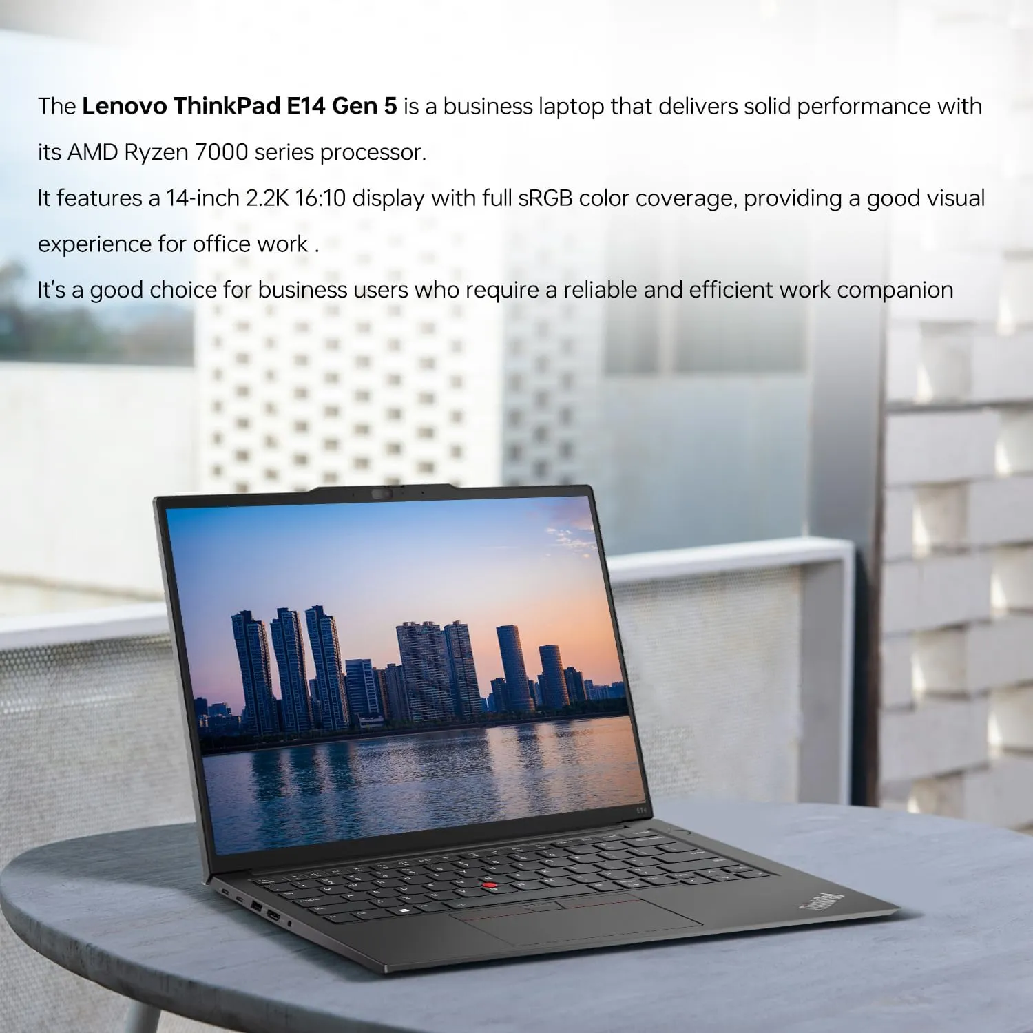 Lenovo ThinkPad E14 Professional Laptop, 14" FHD   1920 * 1200, AMD Ryzen 7 7730U, 24GB RAM, 2TB SSD, FP Reader, Webcam, Backlit KB, Wi-Fi 6, W11P, Bundle with Targus USB-C 100W Docking Station