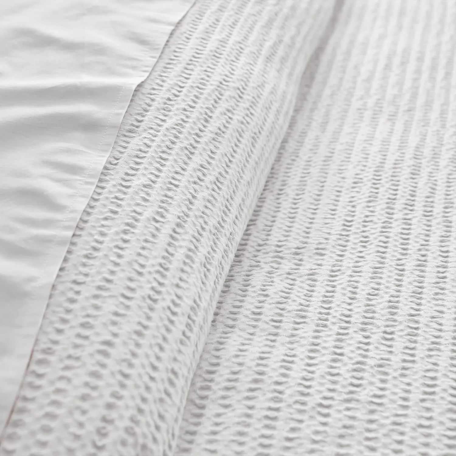 Levtex Home - Cloud Waffle Bright White Comforter Set - King Comforter (106 x 94in.)   Two King Pillow Cases (36 x 20in.) - Waffle Weave - Bright White - Cotton