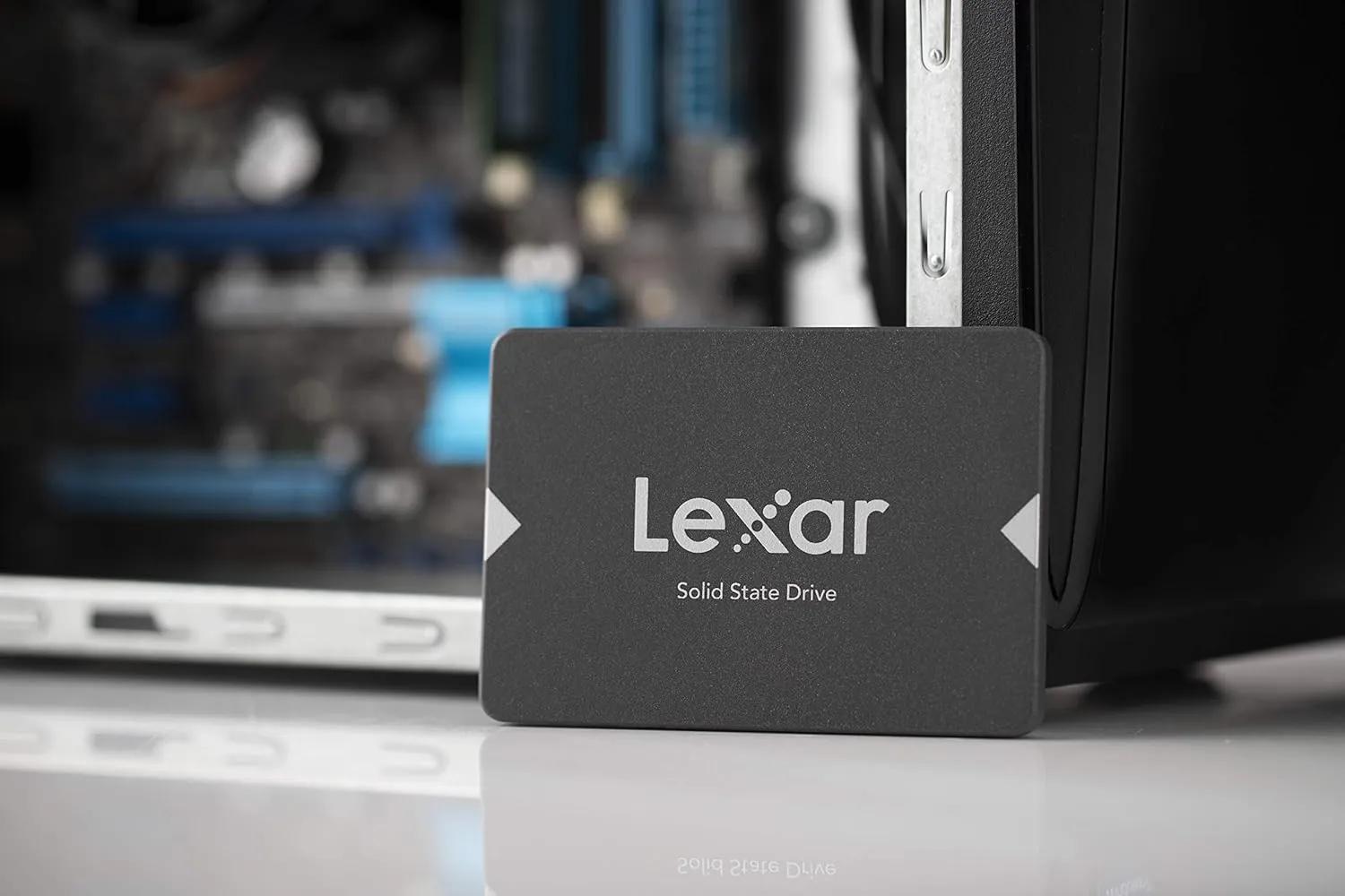 Lexar 1TB NS100 SSD 2.5 Inch SATA III Internal Solid State Drive, Up to 550MB/s Read, Gray (LNS100-1TRBNA)
