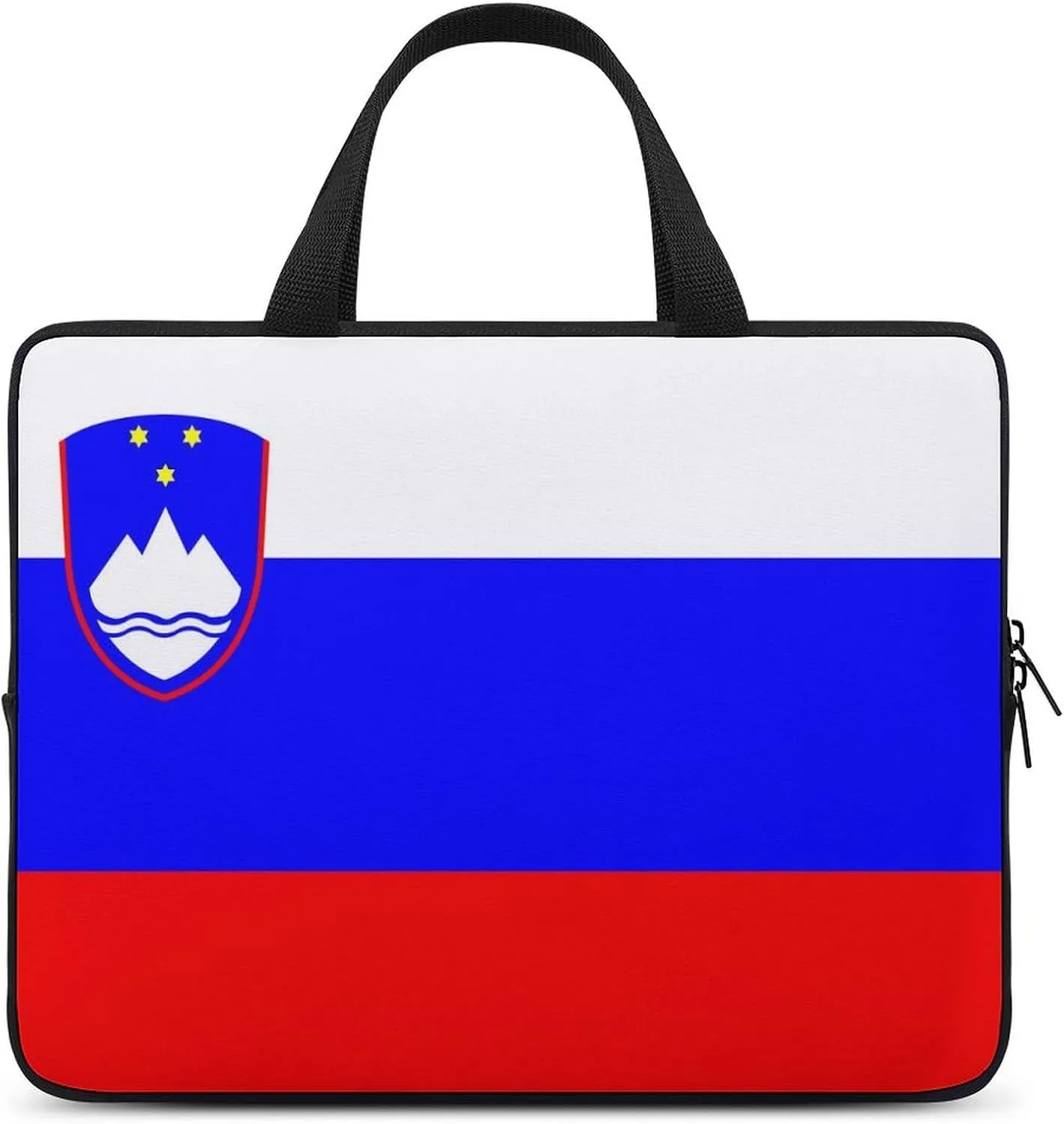 Liechtenstein Flag Laptop Sleeve Case 15-15.6 Inch, Durable Neoprene Bag for Computer