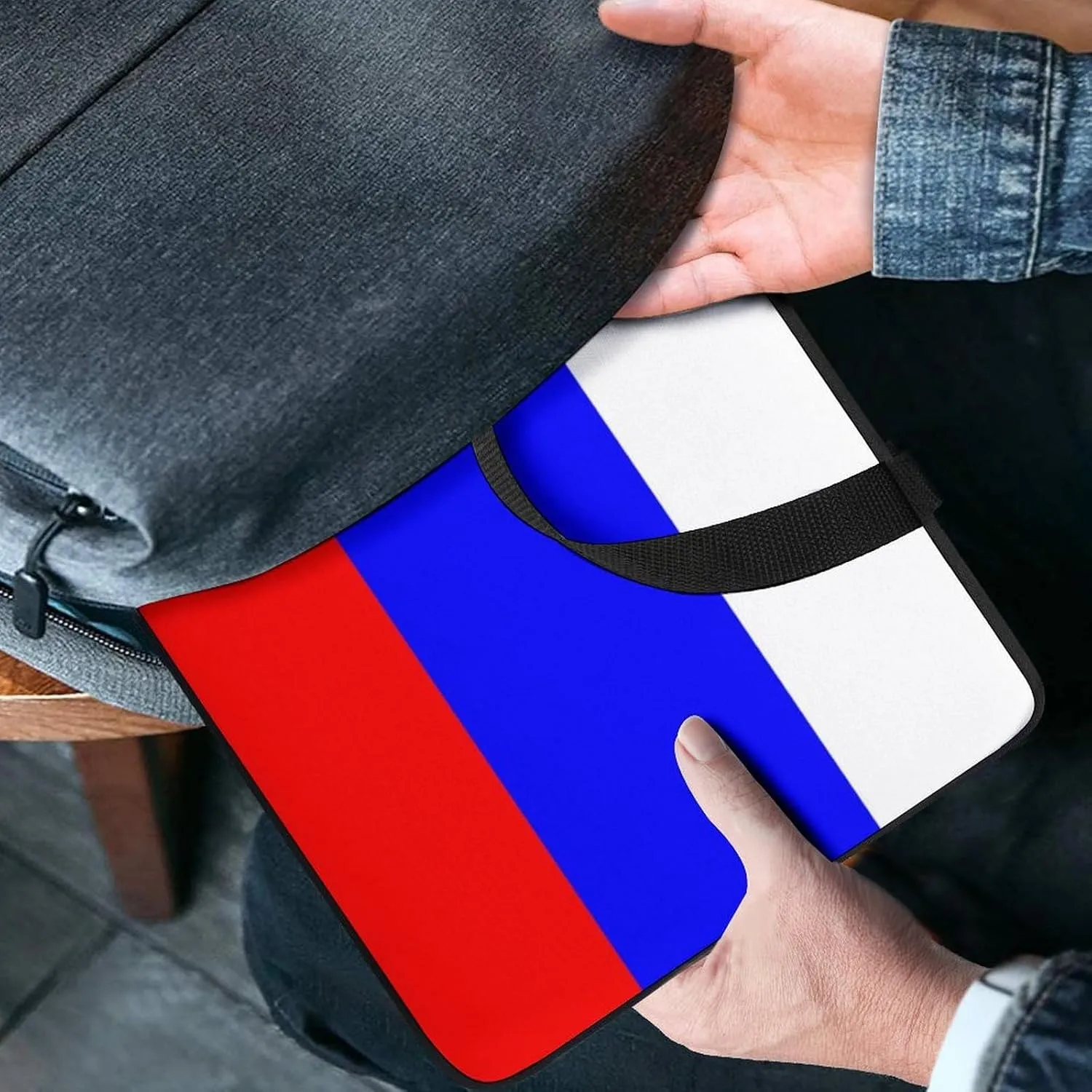 Liechtenstein Flag Laptop Sleeve Case 15-15.6 Inch, Durable Neoprene Bag for Computer