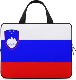 Liechtenstein Flag Laptop Sleeve Case 15-15.6 Inch, Durable Neoprene Bag for Computer