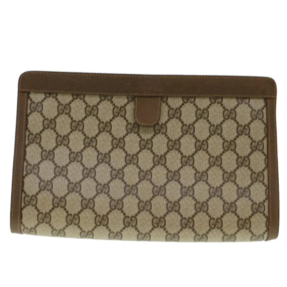 Line Clutch Canvas Gucci GG Beige Red Sherry Web Cloud-based Green Cost-effective Bag