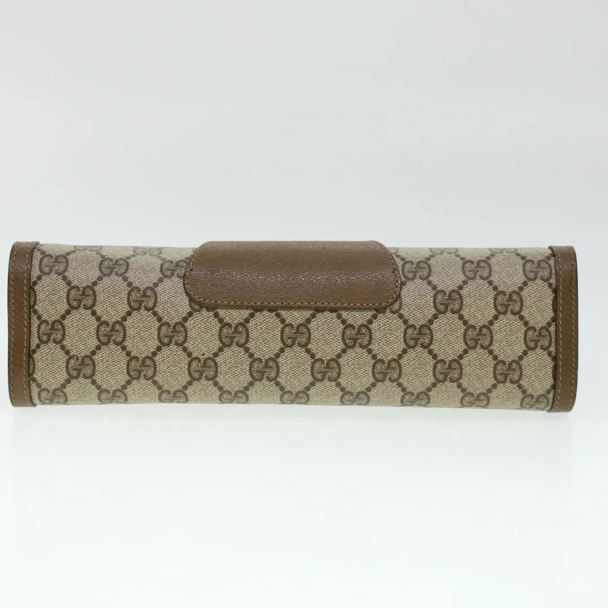 Line Clutch Canvas Gucci GG Beige Red Sherry Web Cloud-based Green Cost-effective Bag