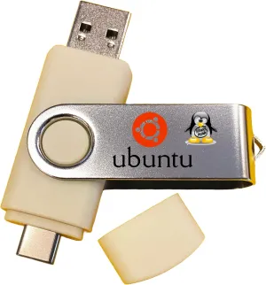 Linux Ubuntu OS for Desktops and Servers - Bootable Live Install USB Flash Thumb Drive - Great for Everyday Tasks and Professional Web Development