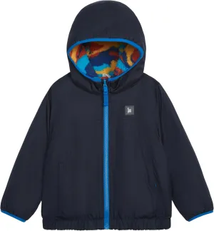 LONDON FOG Boys' Reversible Sherpa Jacket