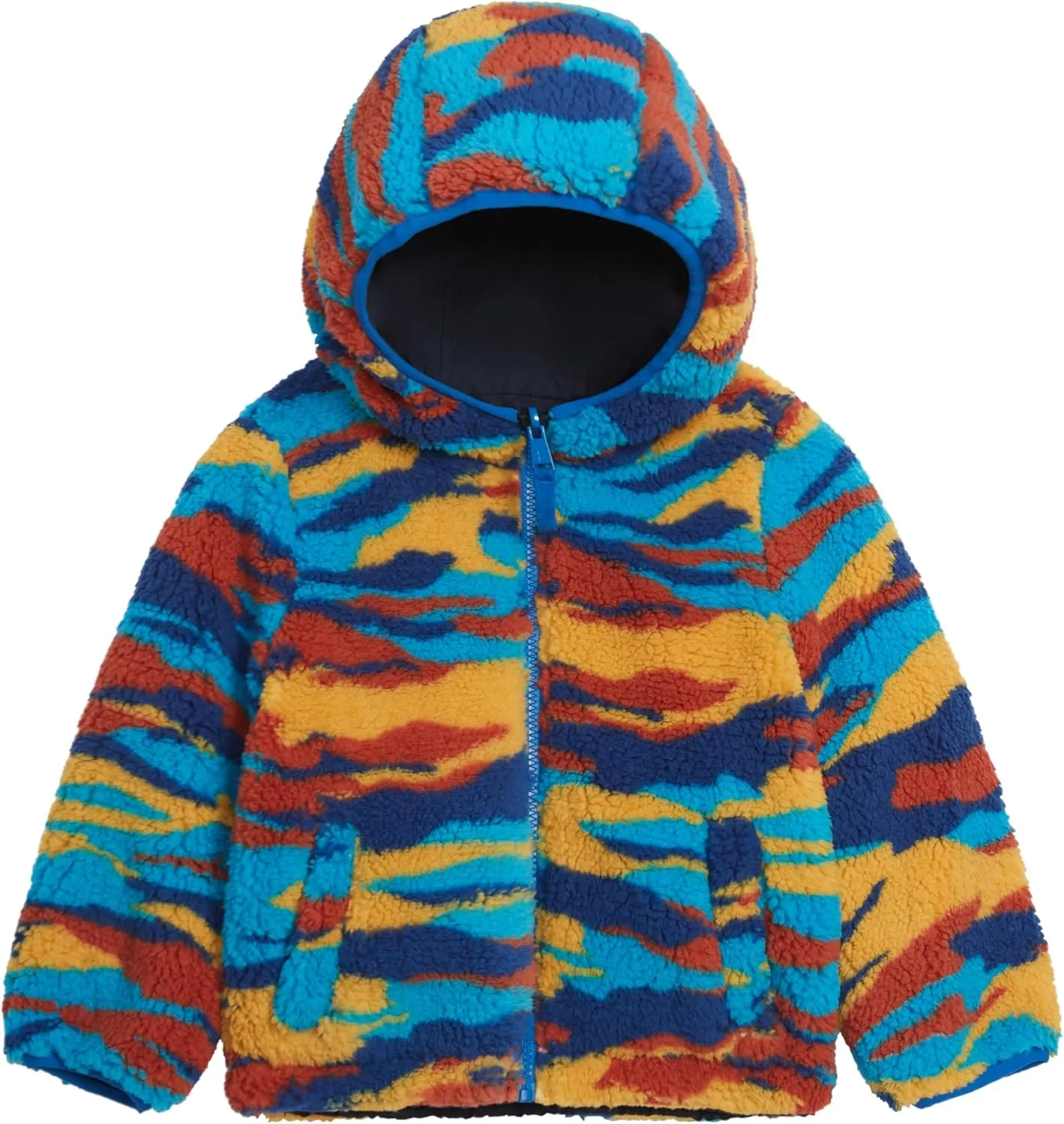 LONDON FOG Boys' Reversible Sherpa Jacket