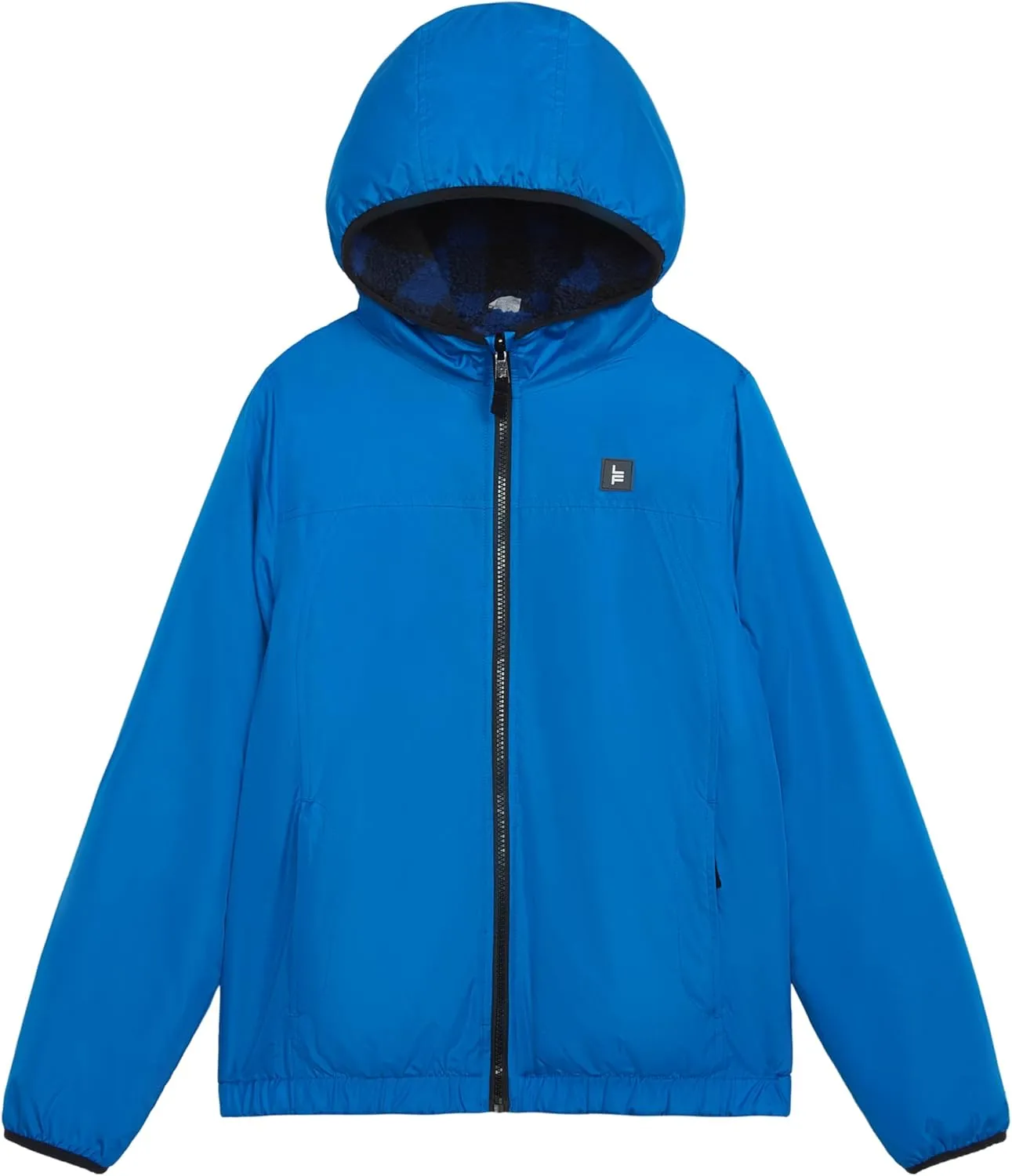 LONDON FOG Boys' Reversible Sherpa Jacket