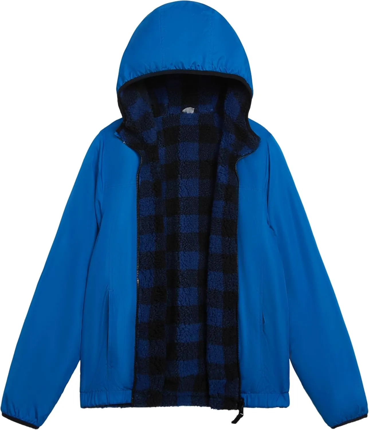 LONDON FOG Boys' Reversible Sherpa Jacket