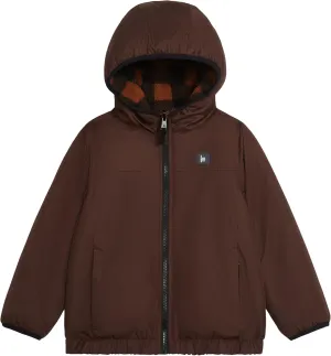 LONDON FOG Boys' Reversible Sherpa Jacket