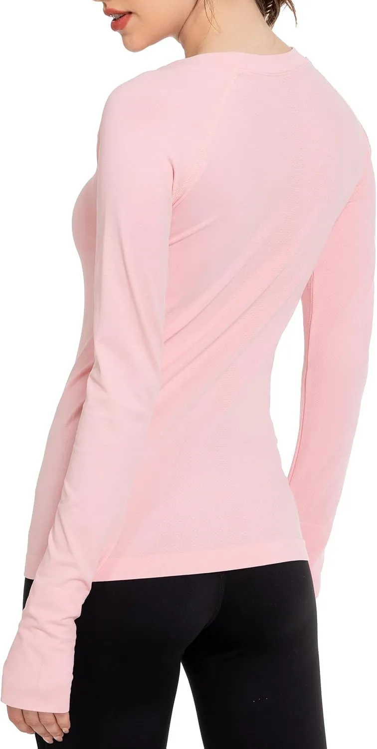 Long Sleeve Workout Shirts for Women,Swiftly Tech Workout Shirts,Athletic Yoga Gym Workout Tops Soft & Stretchy