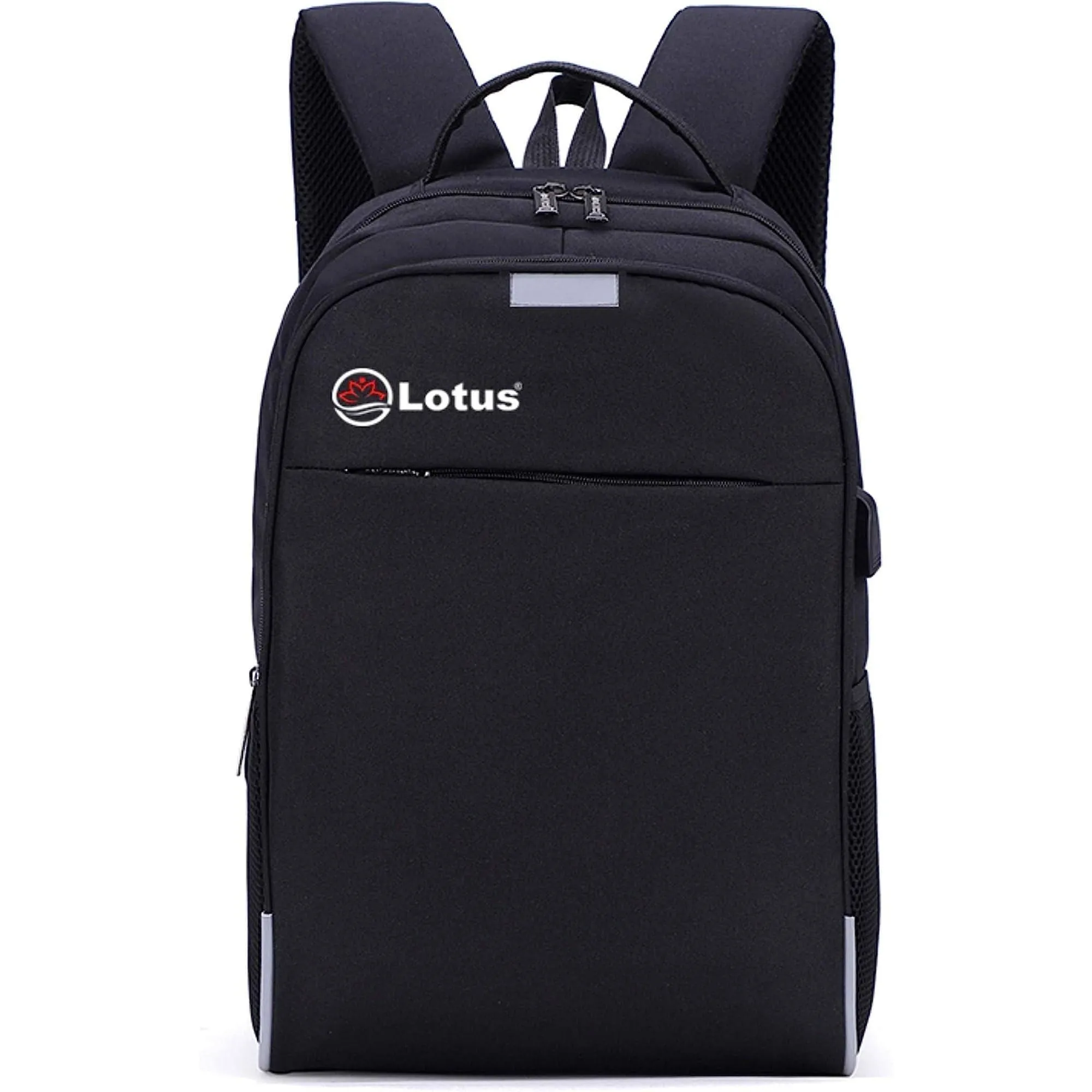 Lotus Classic Laptop Backpack - Black