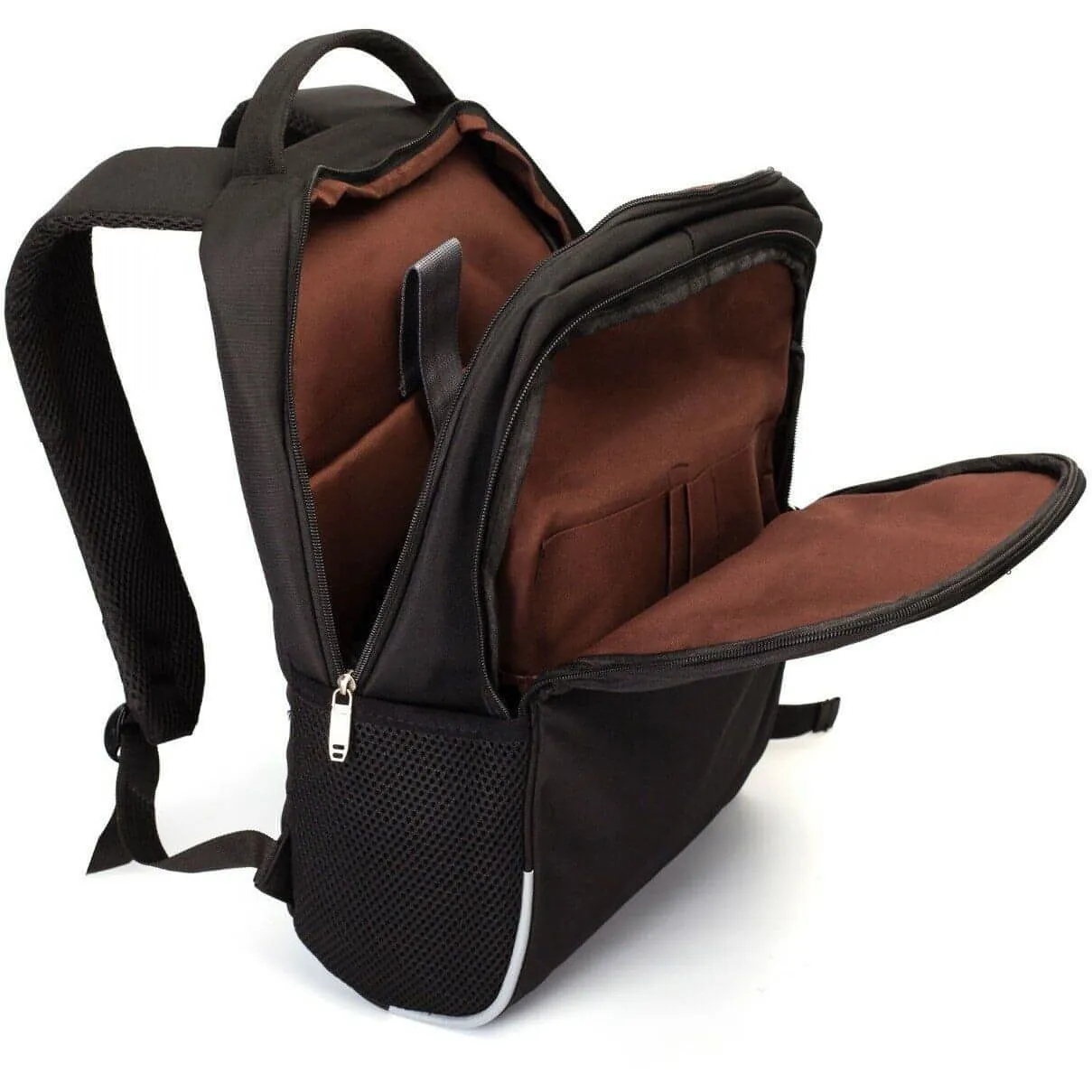 Lotus Classic Laptop Backpack - Black