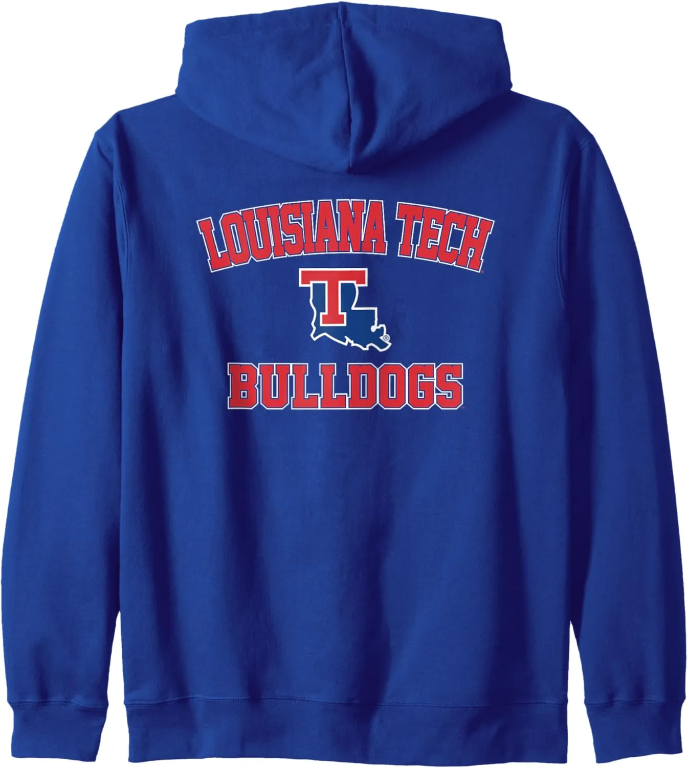 Louisiana Tech Bulldogs Campus Classic Zip Hoodie