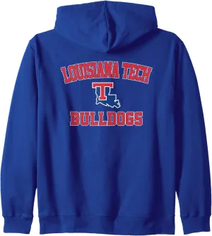 Louisiana Tech Bulldogs Campus Classic Zip Hoodie