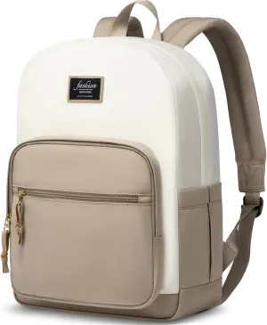 LOVEVOOK Classical School Backpack, Lightweight College Laptop Backpack, Water resistant Basic Bookbag Casual Daypack