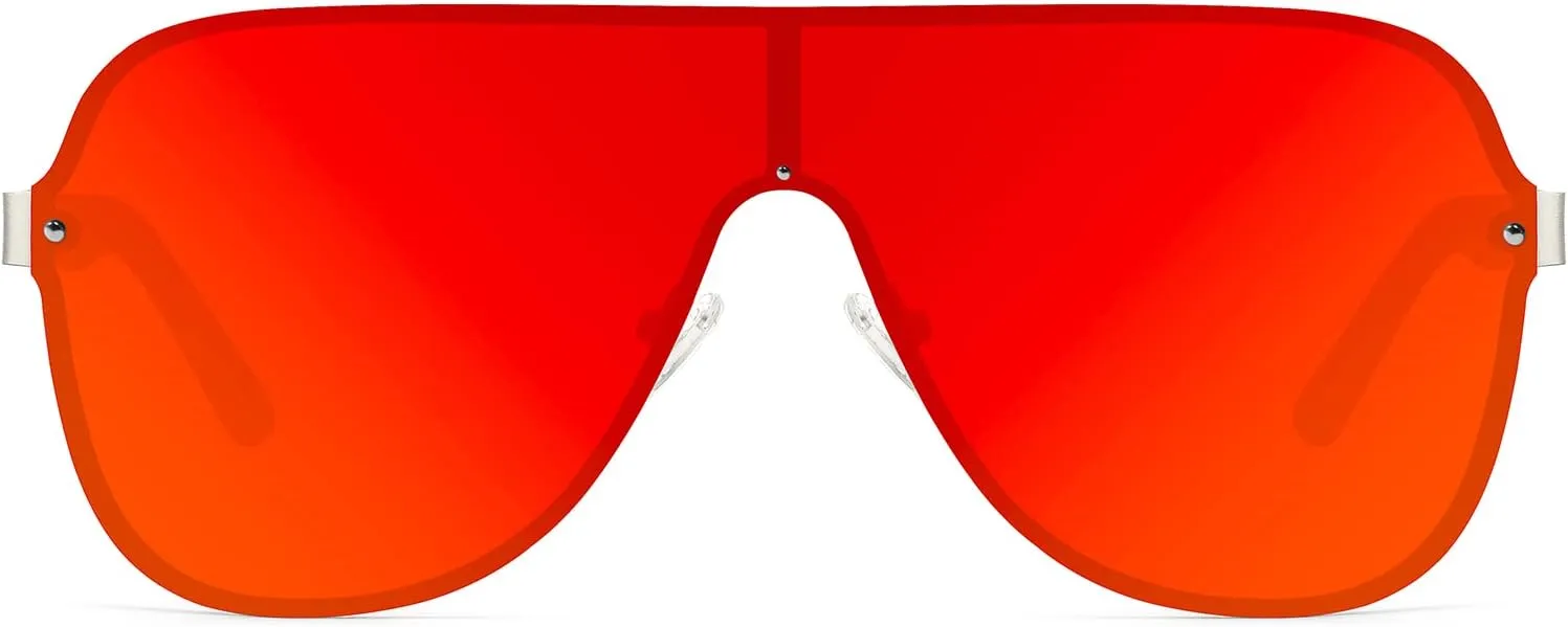MAXJULI Polarized Sunglasses for Men and Women with Big Heads UV400 Protection Sun Glasses Ideal for Driving Golf 8132