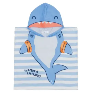 Mayoral Blue Baby Shark Beach Towel