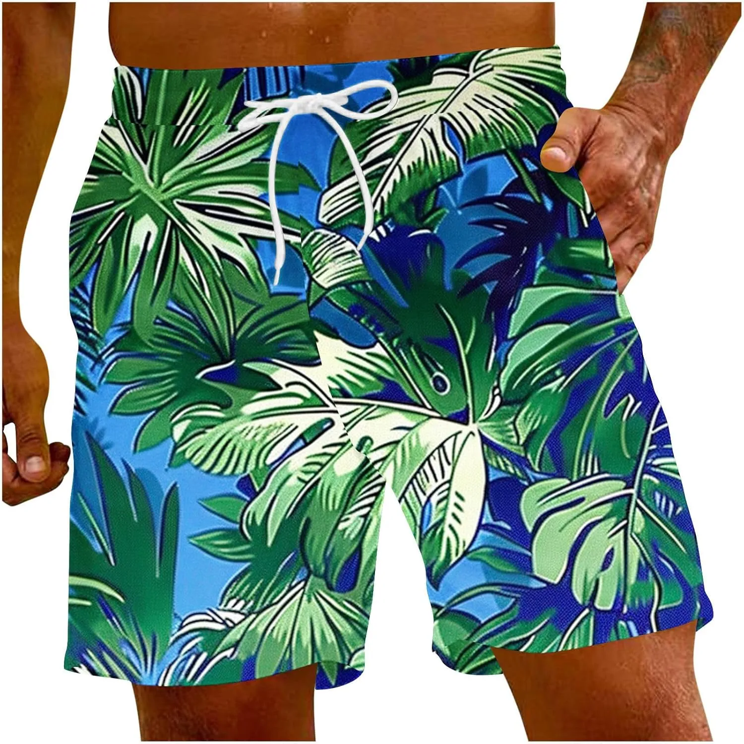 Men Beach Size Summer Leisure Print Fun Men's 3D Beach Plus Sports Men's Pants Mens Hoodies Mens Swimming Short Swim
