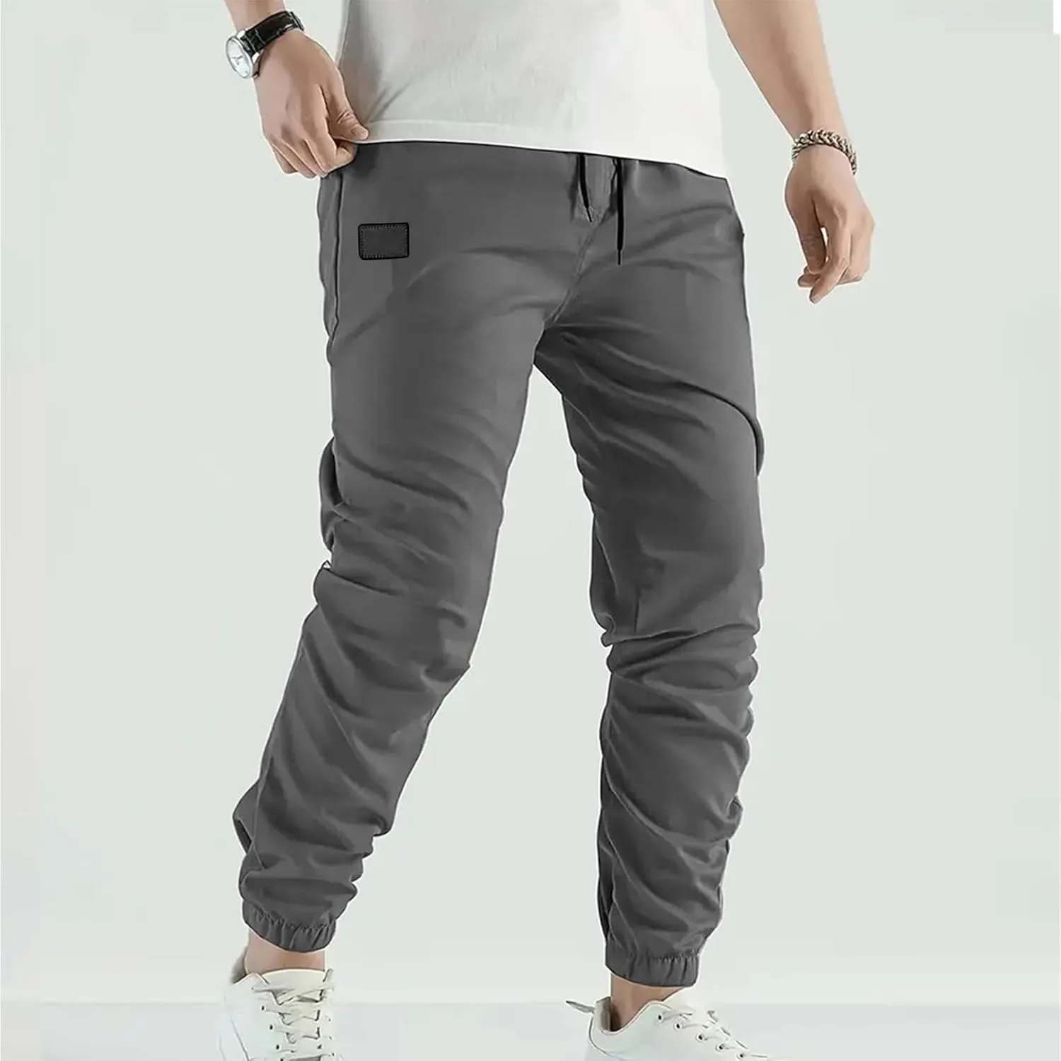 Mens Baggy Sweatpants Loose Fit Men Joggers Pants Lightweight Athletic Pants for Men Drawstring Pants with Pockets