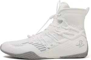Men’s Boxing Shoes Lightweight High-Top Training Shoes with Drawstring – Supportive Gym Footwear for Fighters
