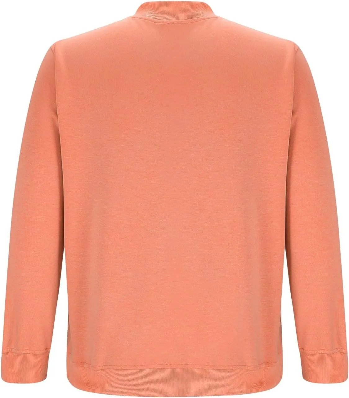 Mens Button Down Long Sleeve Shirts Slim Fit 2024 Fall Thin Crewneck Henly Shirt Solid Crewneck Sweatshirts Pullover