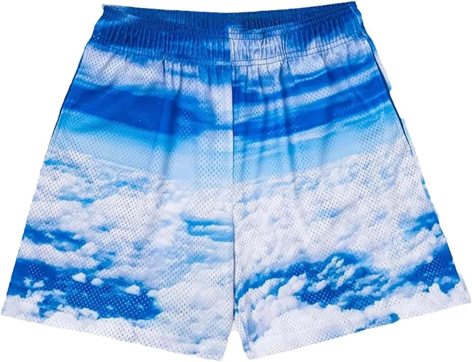 Mens Cool Graphic Print Athletic Shorts Mesh Mens Fashion Quick-Dry Running Shorts for Basketball