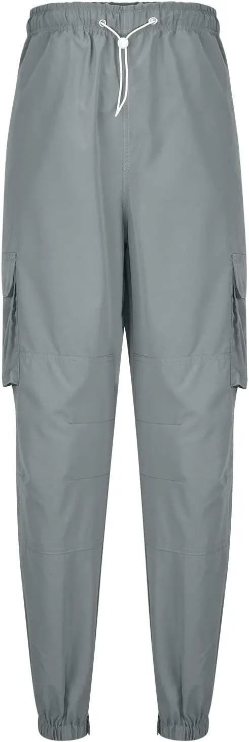 Mens Joggers Casual Drawstring Lightweight Athletic Work Pants for Men Outdoor Stretch Regular Fit Trousers