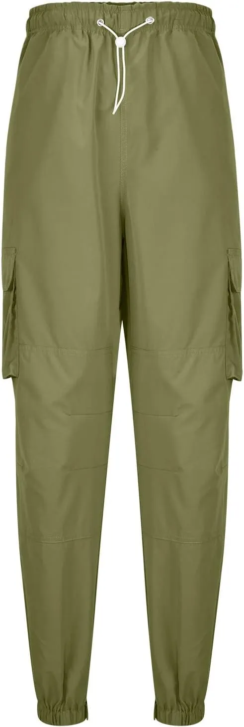 Mens Joggers Casual Drawstring Lightweight Athletic Work Pants for Men Outdoor Stretch Regular Fit Trousers