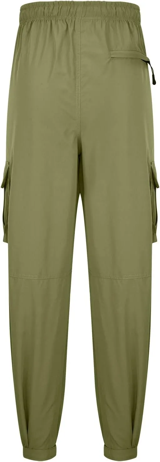 Mens Joggers Casual Drawstring Lightweight Athletic Work Pants for Men Outdoor Stretch Regular Fit Trousers