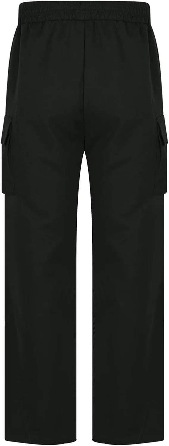 Mens Joggers with Pocket Cargo Drawstring Casual Athletic Sports Trendy Pants Running Workout Relaxed Fit Trousers