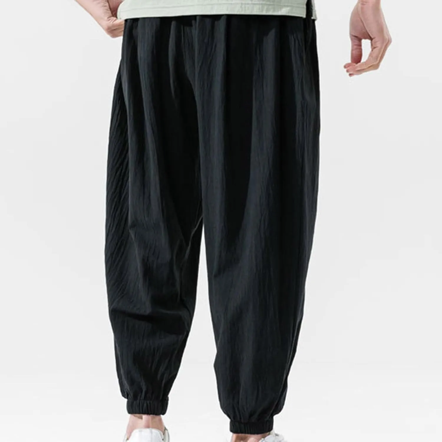 Mens Sweatpants Drawstring Lightweight Tapered Pant with Pockets Baggy Casual Joggers Athletic Running Gym Sports
