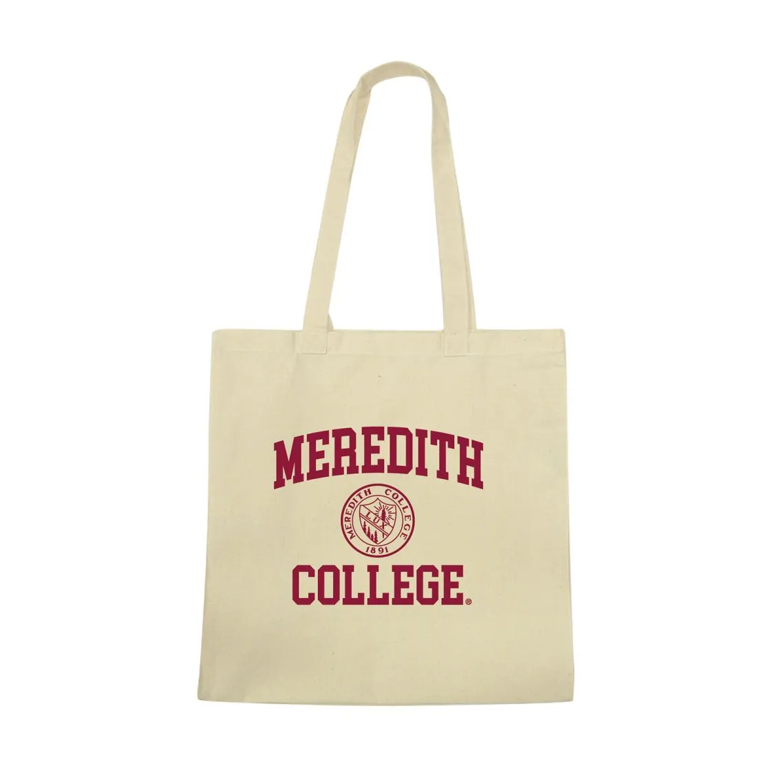 Meredith College Avenging Angels Institutional Seal Tote Bag