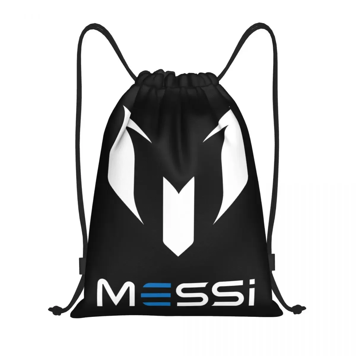 Messi 10 Football Drawstring Backpack Women Men Gym Sport Portable Training Bag Sack