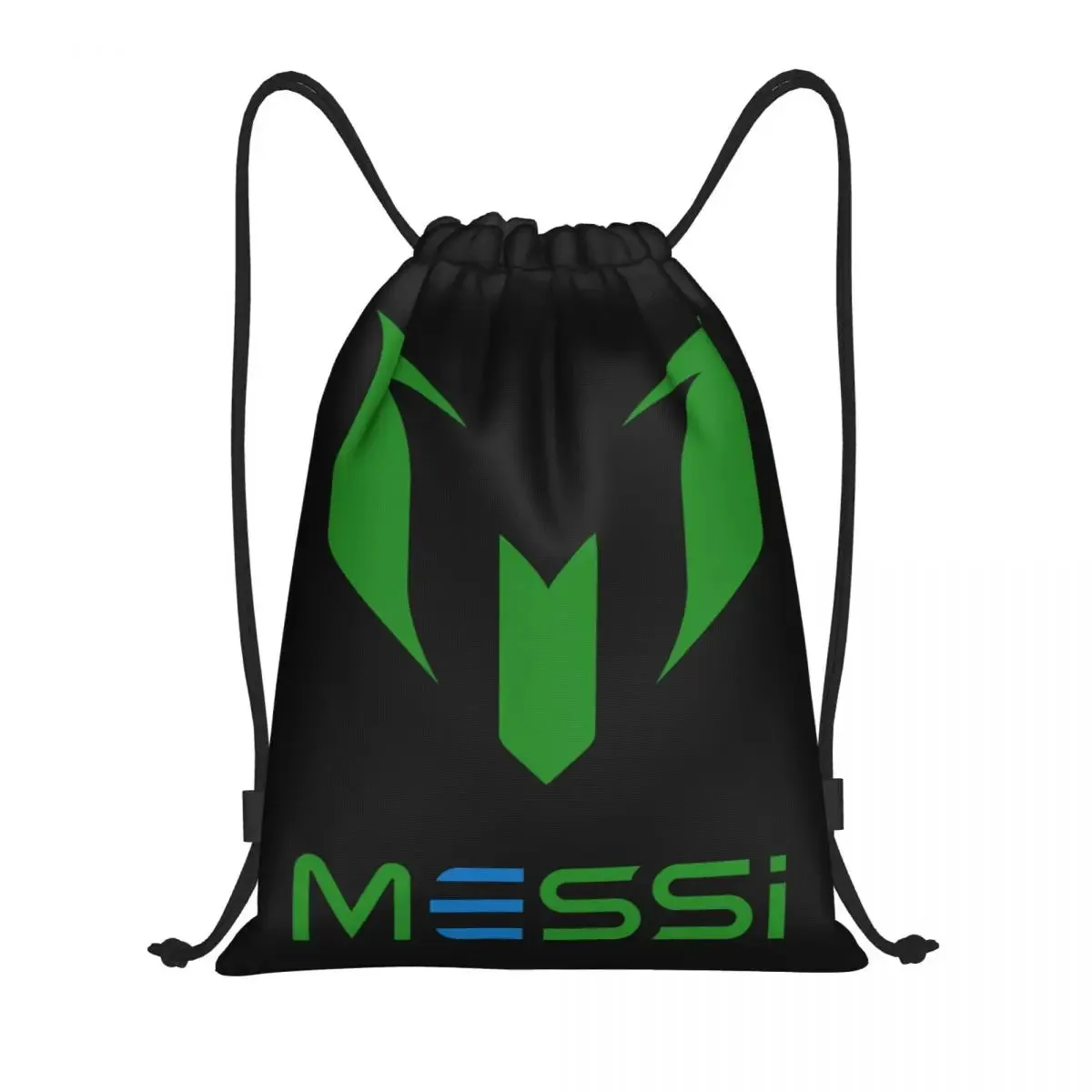 Messi 10 Football Drawstring Backpack Women Men Gym Sport Portable Training Bag Sack