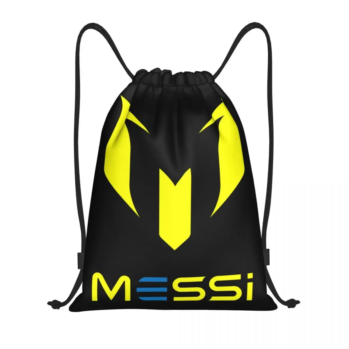 Messi 10 Football Drawstring Backpack Women Men Gym Sport Portable Training Bag Sack