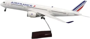 Metal Aircraft Model 47cm Scale for Air France A350 Aircraft Modeling with Landing Gear Wheels Decorative Model Aviation Enthusiasts(No Light)