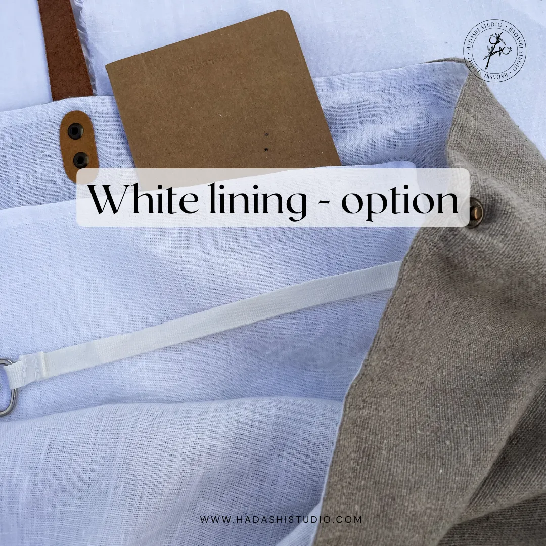 MIDI beach bag: natural