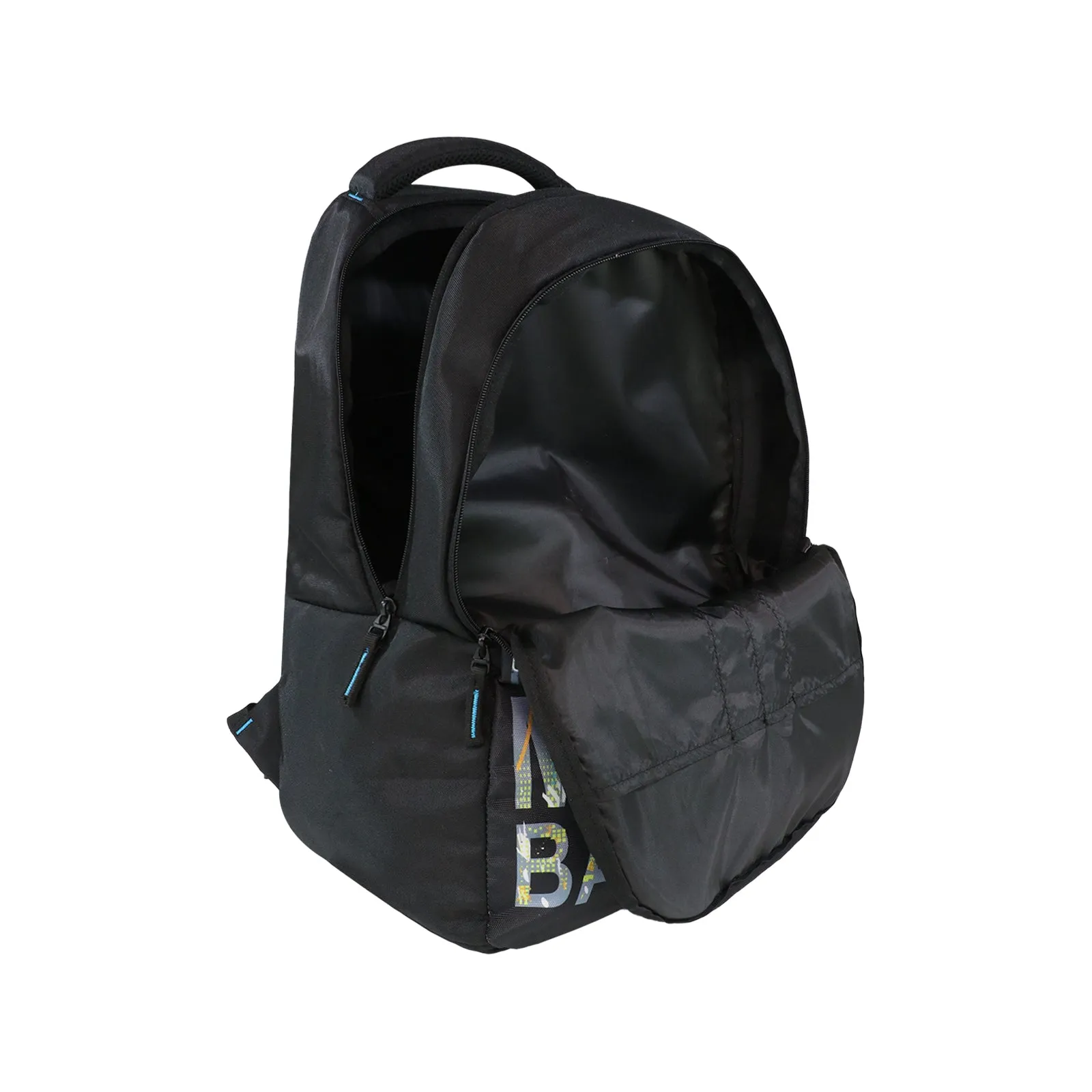 Mike School bag Unisex Slate/Swiddle Backpack Two Compartments combo offer Water resistant Backpack (Black, 21L)