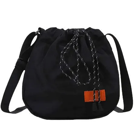 Mini Drawstring Crossbody Bag with Custom Logo