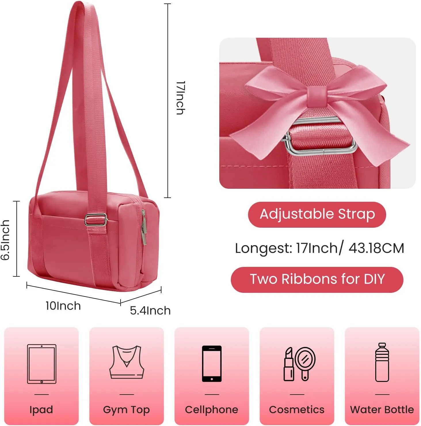 Mini Gym Bag for Women Small Gym Tote Bag Waterproof Sports Duffel Bags Dance Yoga Workout Bag 2025