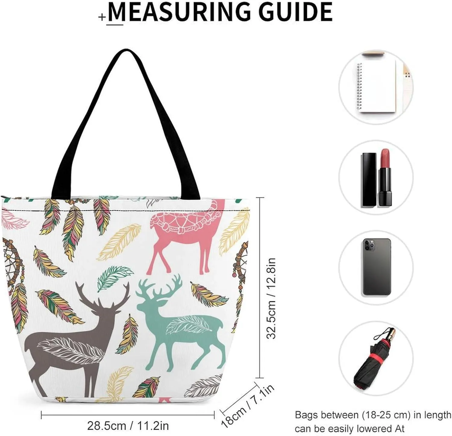 MoBlinko Dream Cather Feathers Womens Tote Bags Reusable Yoga Shoulder Bag Handbag with Zipper for Grocery Shopping Gifts