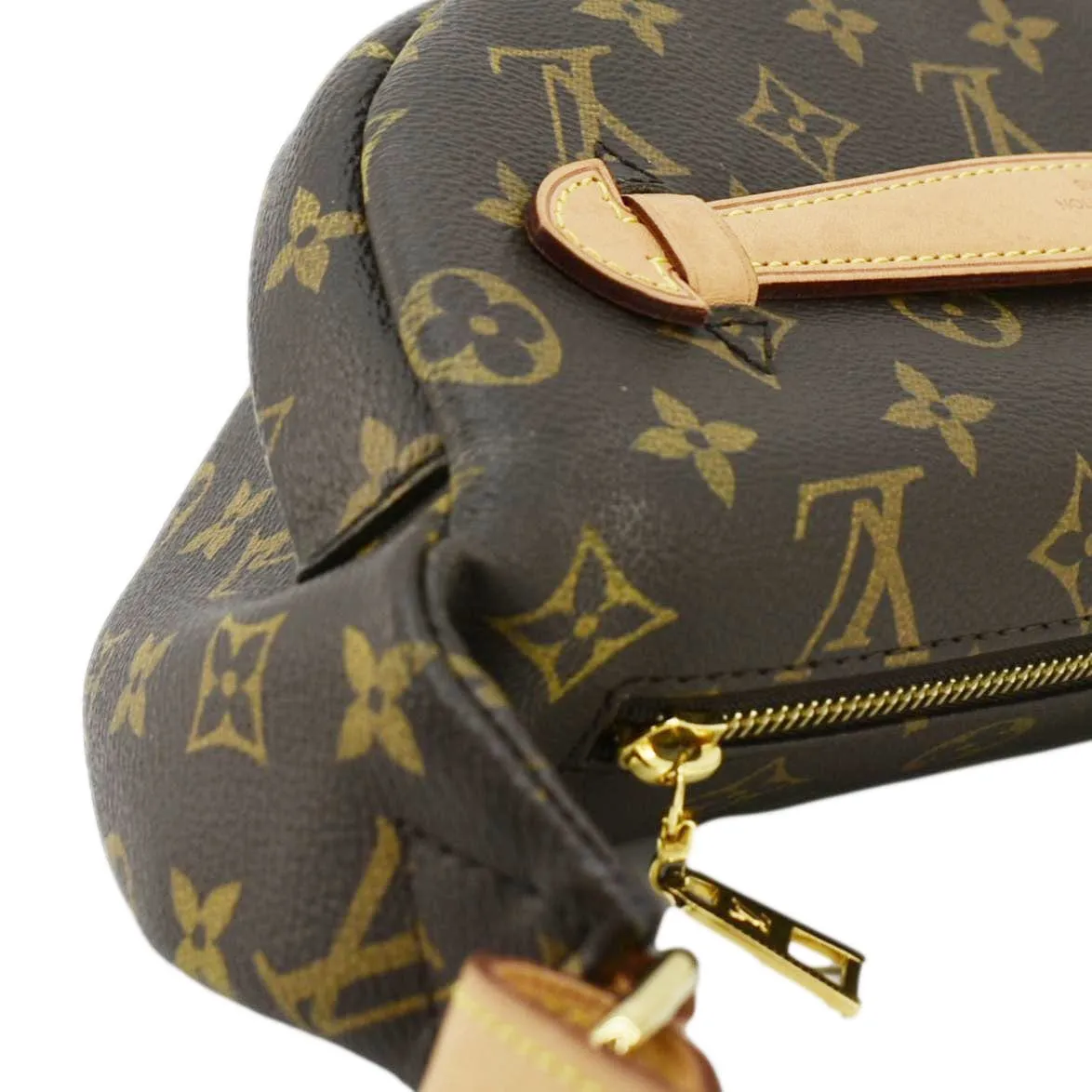 Monogram LOUIS Canvas Heavy discount Bumbag Big-value deals VUITTON Brown