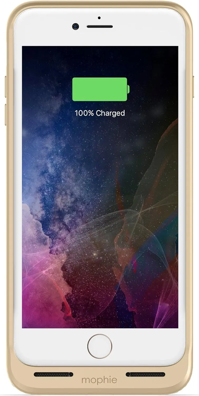 mophie juice pack wireless - Charge Force Wireless Power - Wireless Charging Protective Battery Pack Case for iPhone 8 Plus and iPhone 7 Plus - Gold