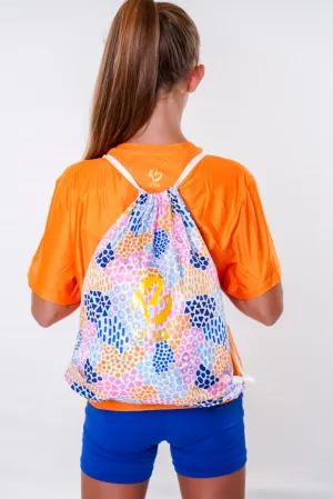 Mosaic - Waterproof Drawstring Back Pack