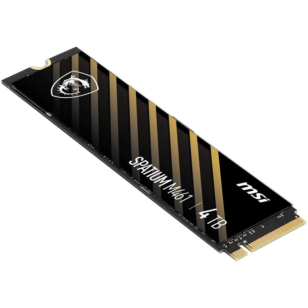 MSI SPATIUM M461 4TB NVMe PCIe M.2 SSD