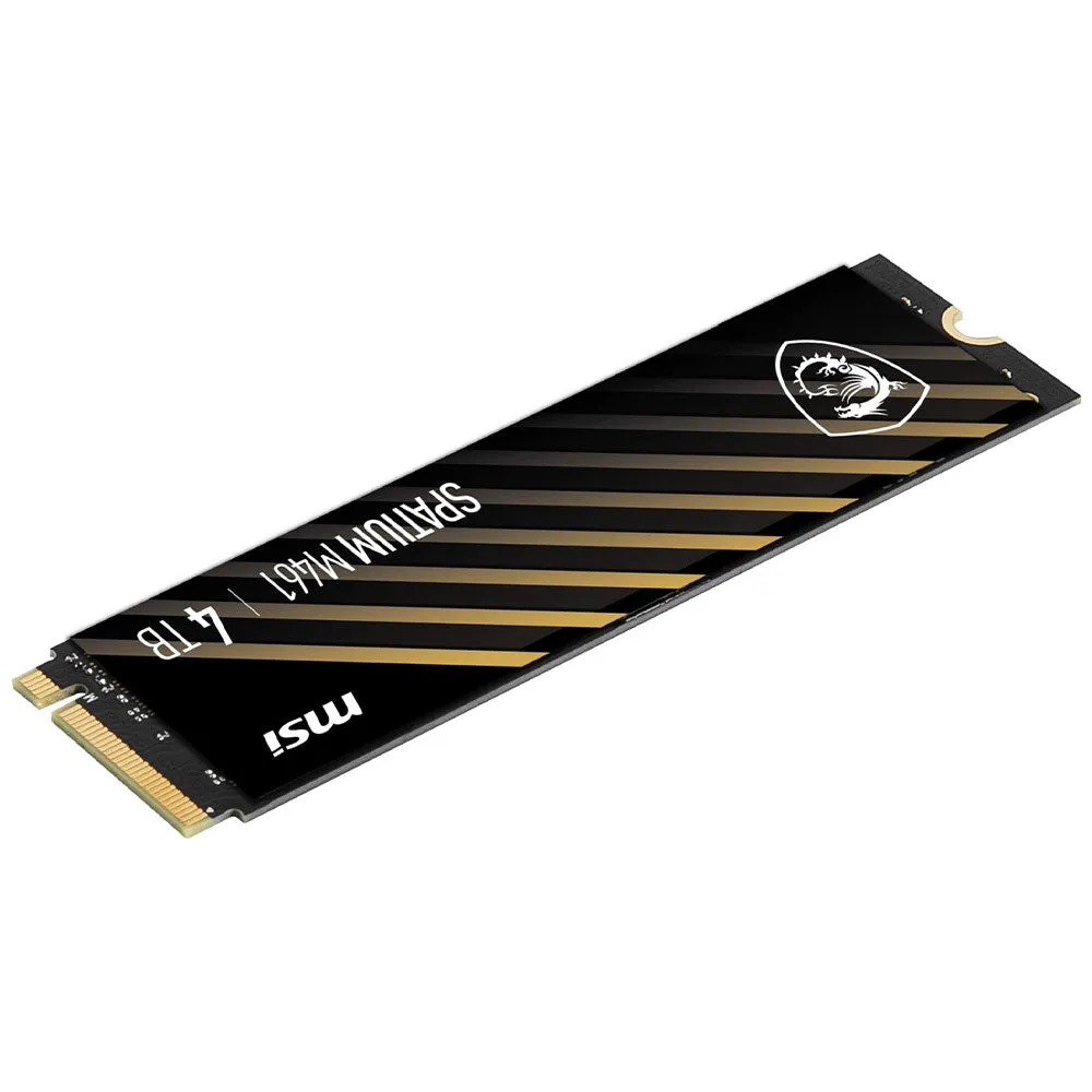 MSI SPATIUM M461 4TB NVMe PCIe M.2 SSD