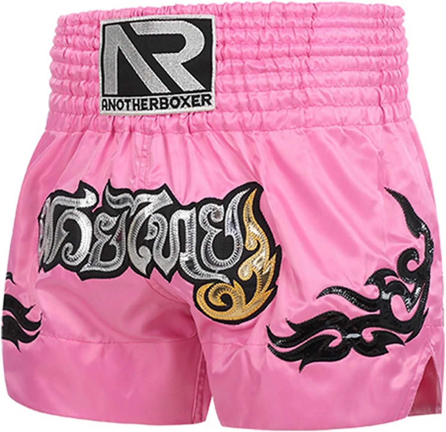 Muay Thai Shorts Boxing Fight Kickboxing Grappling Training Workout Gym Shorts for Men Women Kids